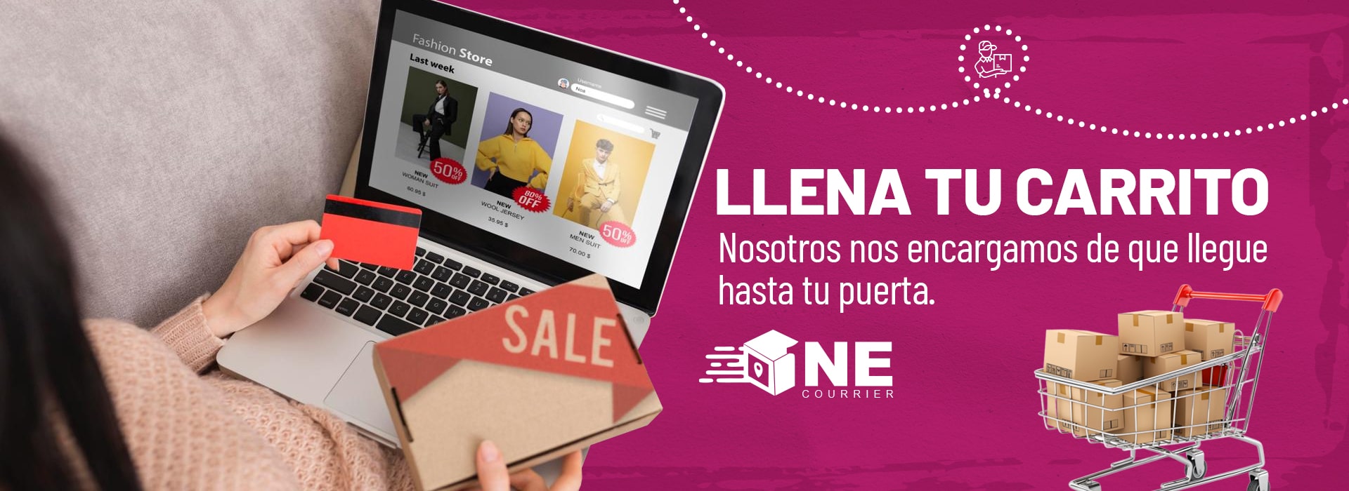 Llena tu carrito.